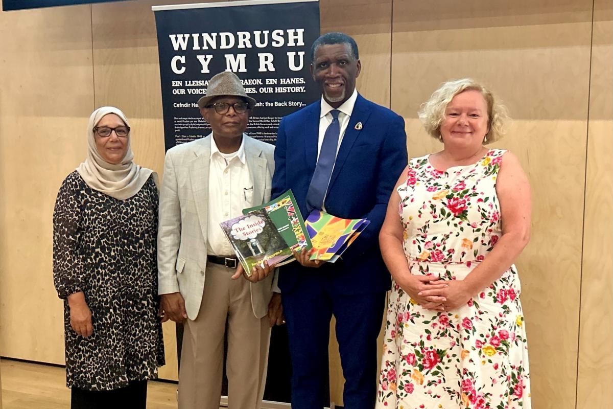 UK's first Windrush Commissioner visits Cardiff