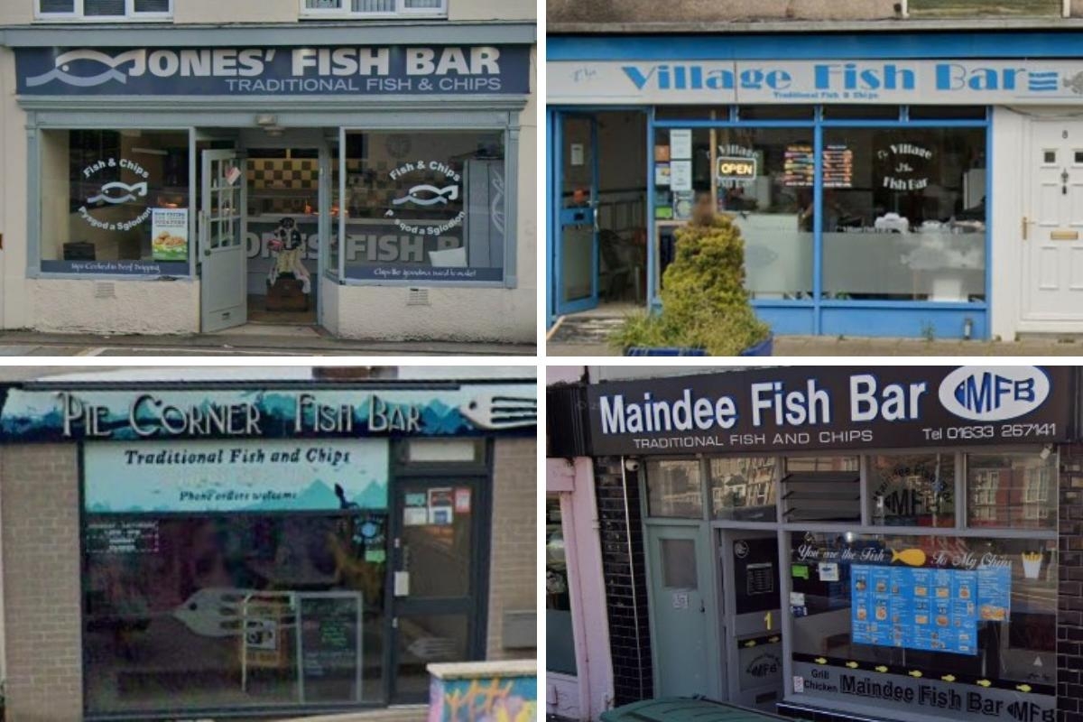 The top fish and chip shops in Gwent according to TripAdvisor