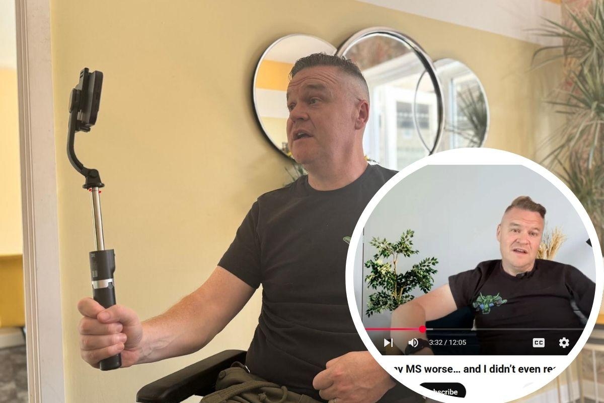 Gwent man starts YouTube channel on his experience living with incurable condition