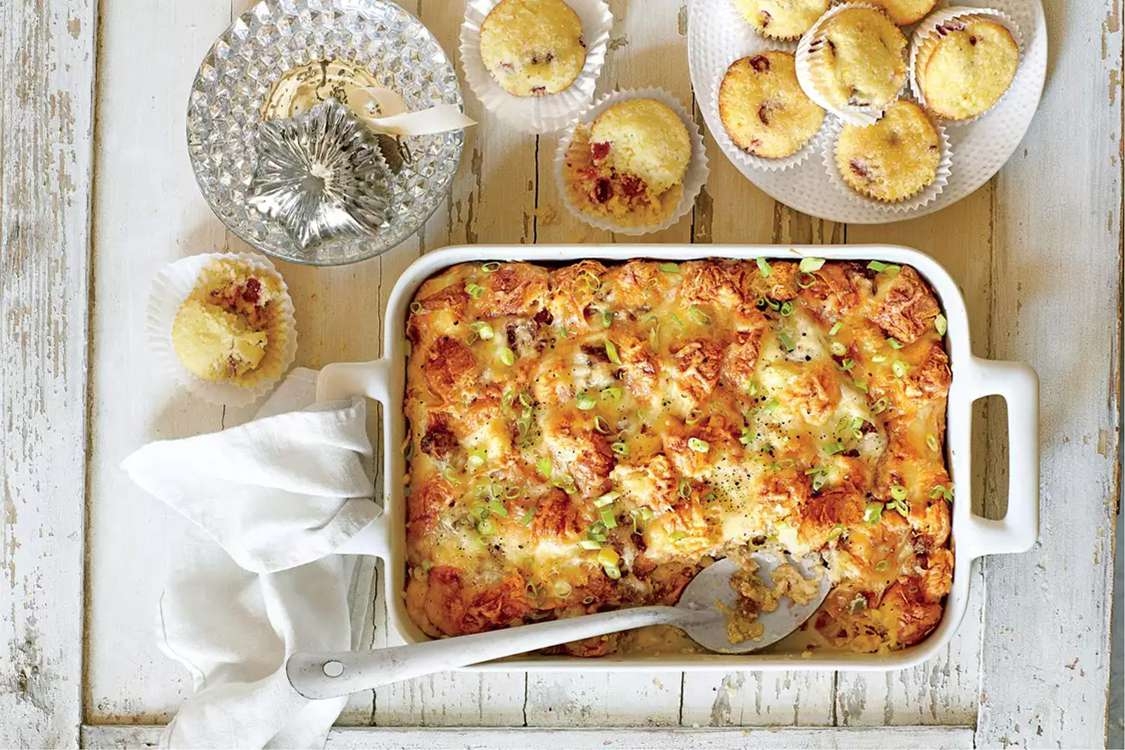 Everyone At My Friend's Baby Shower Was Surprised To Hear That I Made This Breakfast Casserole From Scratch