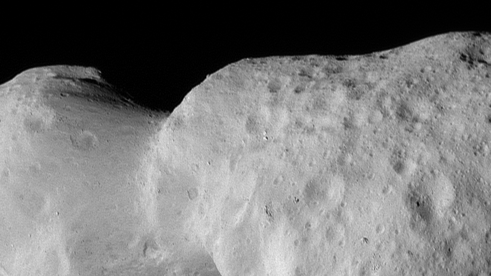 NASA's Lucy probe captures 1st close-up images of asteroid Donaldjohanson, revealing 'strikingly complicated geology'