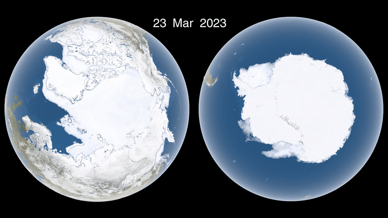 Earth's sea ice hits all-time low, NASA satellites reveal