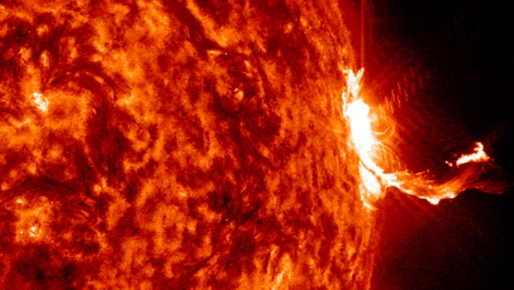 Sun Blasts Powerful X1.2-Class Solar Flare