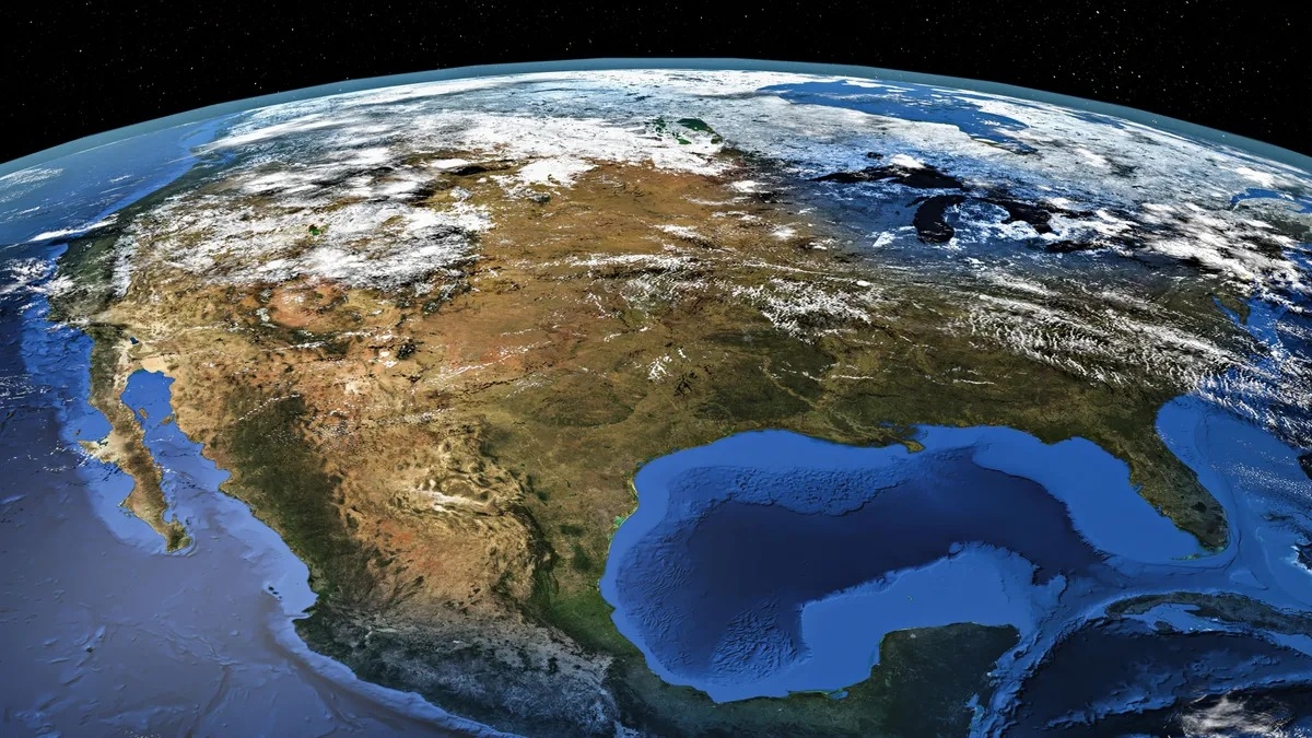 North America is 'dripping' down into Earth's mantle, scientists discover