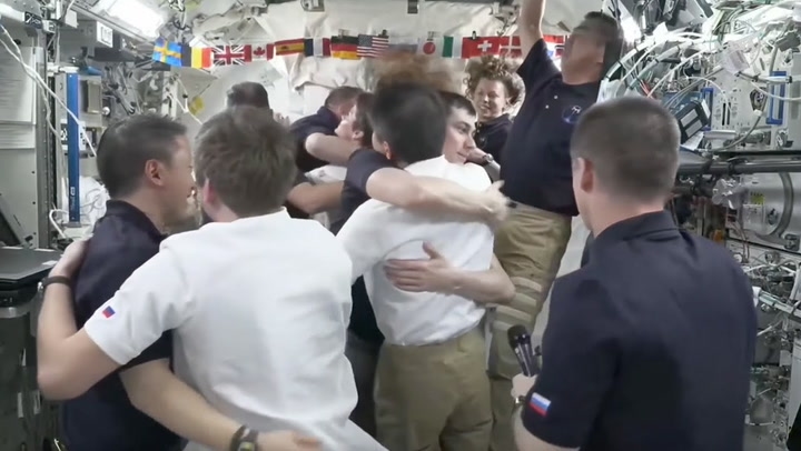 NASA's SpaceX Crew-10 Bids Farewell To ISS In Change Of Command Ceremony