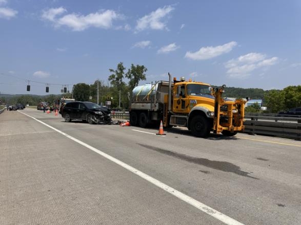 Crash in construction zone injures three DOT workers in Hornellsville: NYS Police