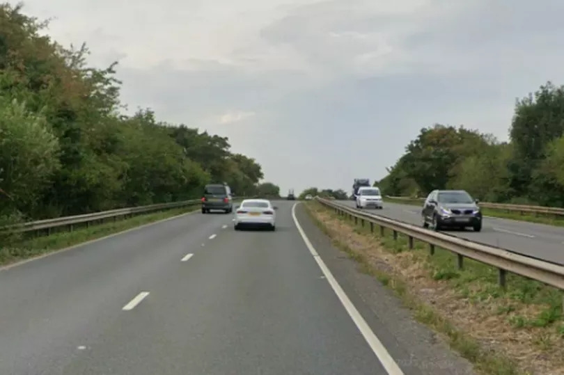 Pedestrian dies after being struck by lorry in Staffordshire