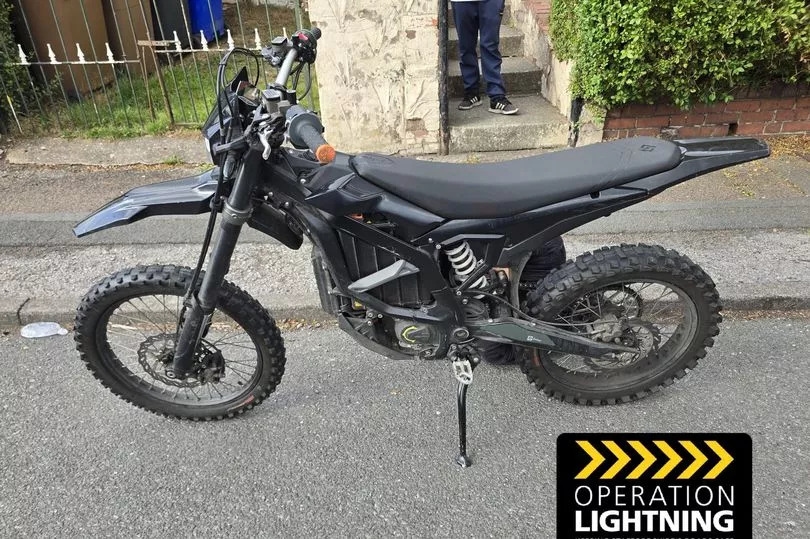 Police find Stokie biker who hid in garden and ditched balaclava and jacket