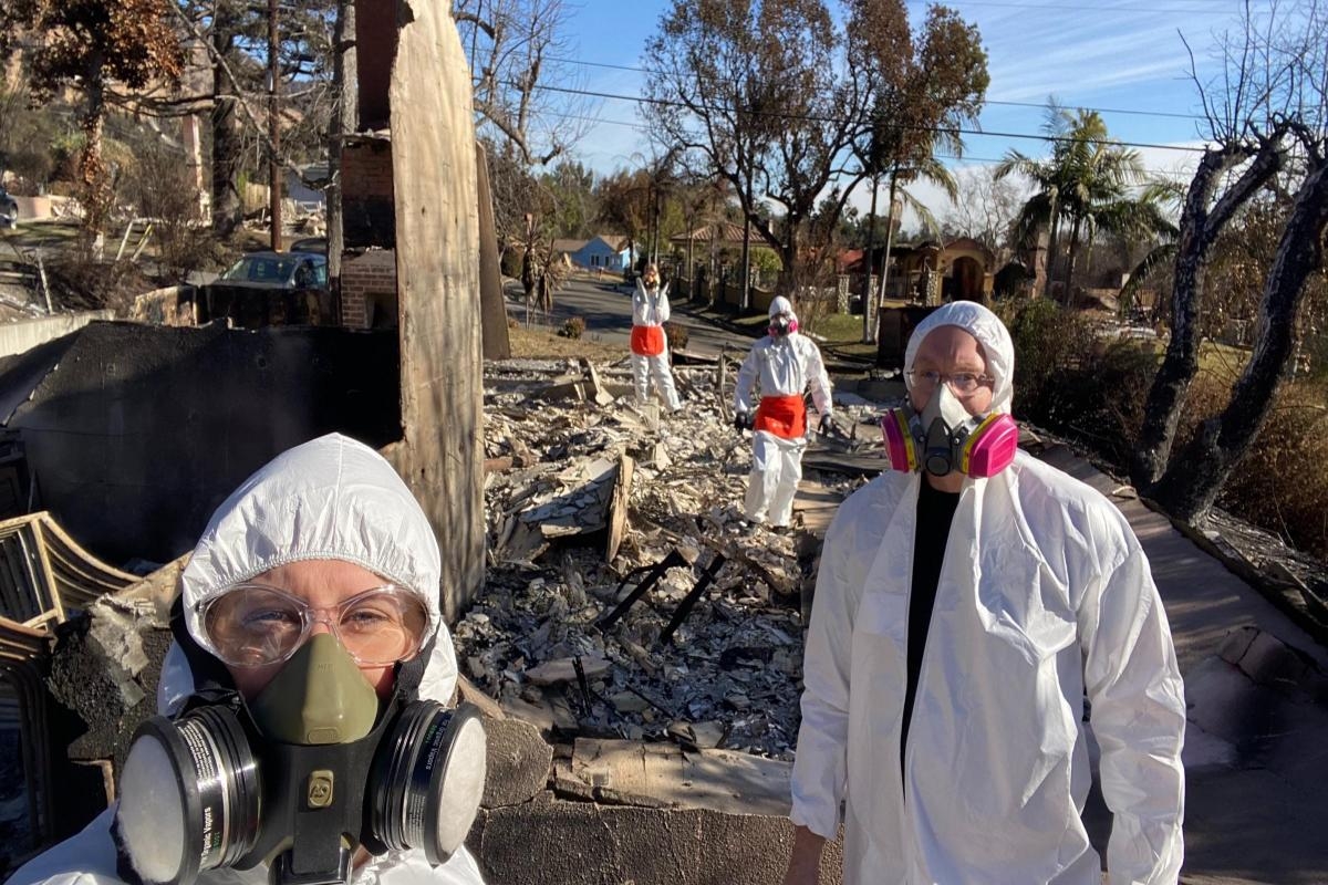 Wordsley scientist who lost home in LA wildfires tells of hope for future