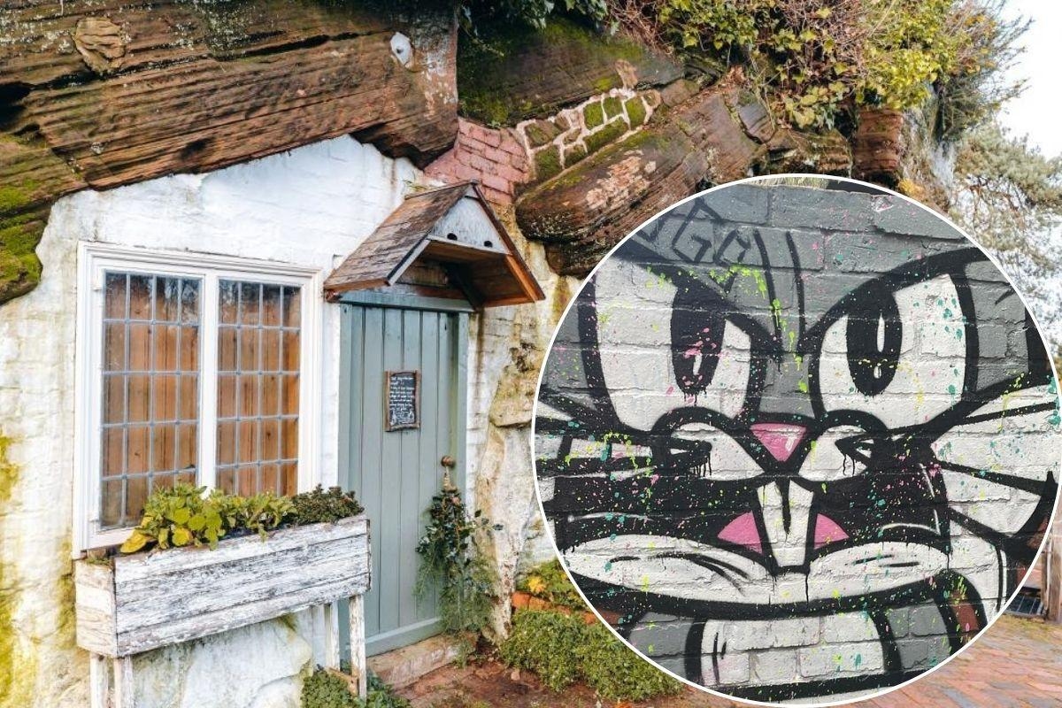 Outrage after popular beauty spot vandalised with graffiti