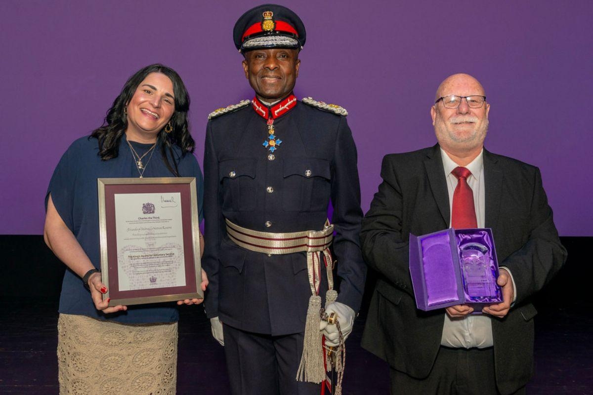 Six local organisations honoured by the King at glittering ceremony