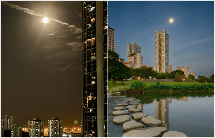 Smaller but radiant, Flower Moon lights up Singapore skies