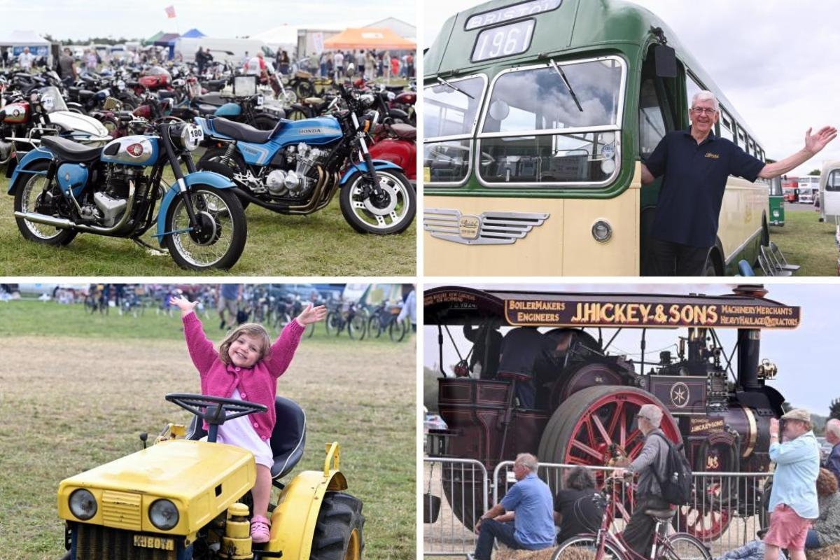Classic cars, steam engines and retro fun at Gloucestershire show