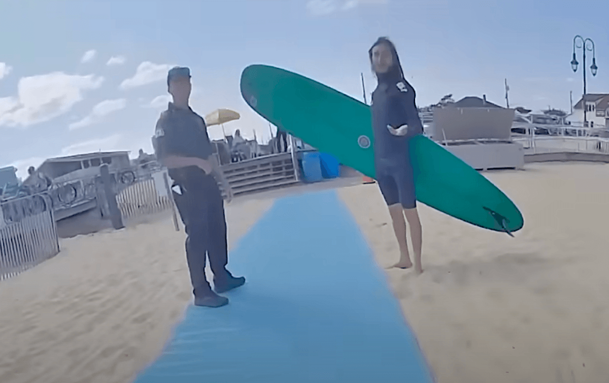 Surfer Tackled by NJ Cop Over Beach Badge Dispute (Video)