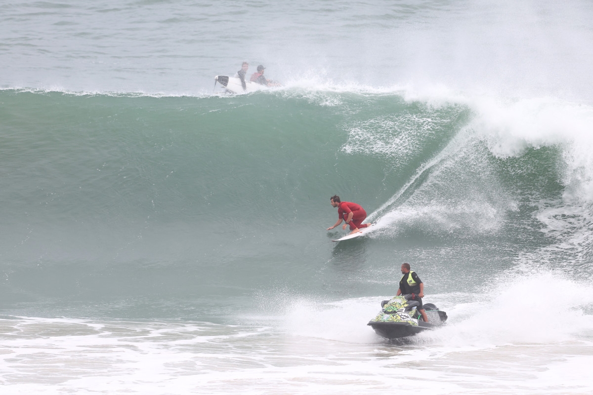 Watch: Jack Robinson Stuffed Himself Silly on Kirra's Cyclone Swell