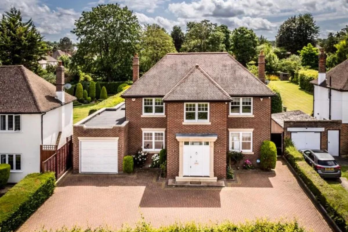 Five-bedroom home with 170-foot garden in South Cheam hits the market