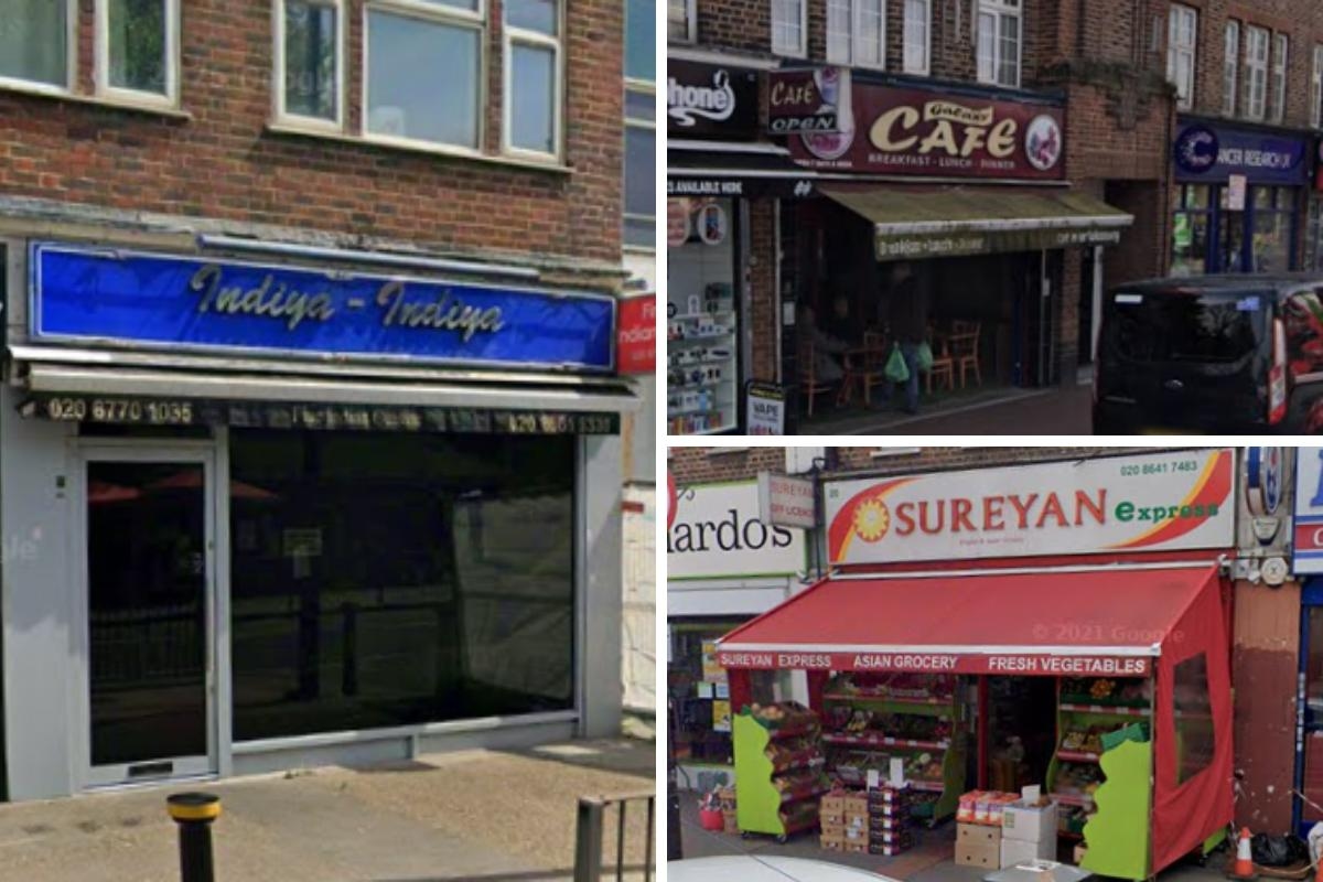Sutton cafes and takeaways with the lowest food hygiene scores