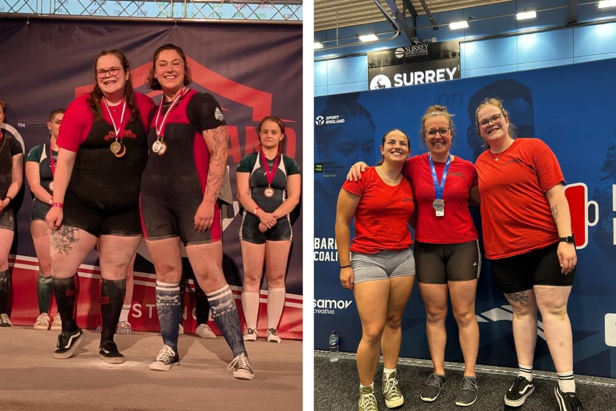 Swindon powerlifters achieve national success at championships