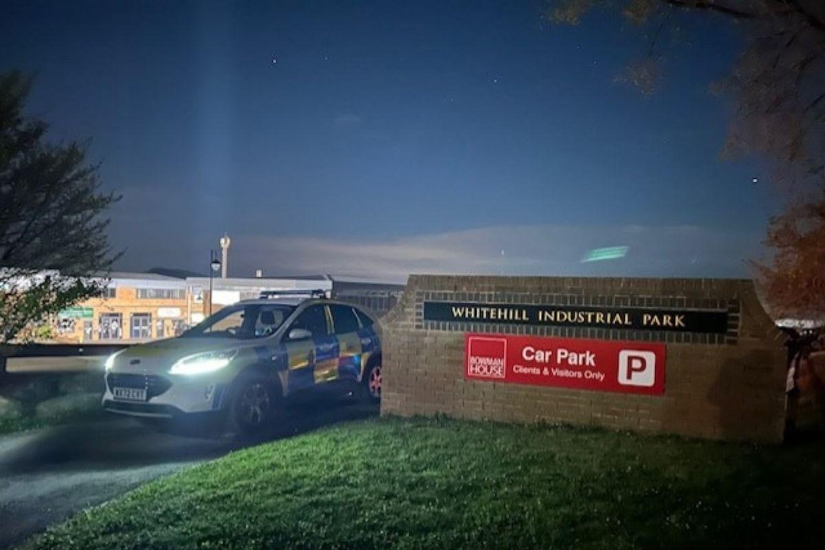 Police target industrial estate as part of car meets crackdown