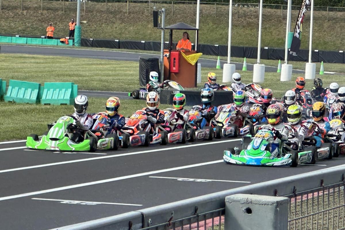 Harvey denied victory after dramatic collision at PF International