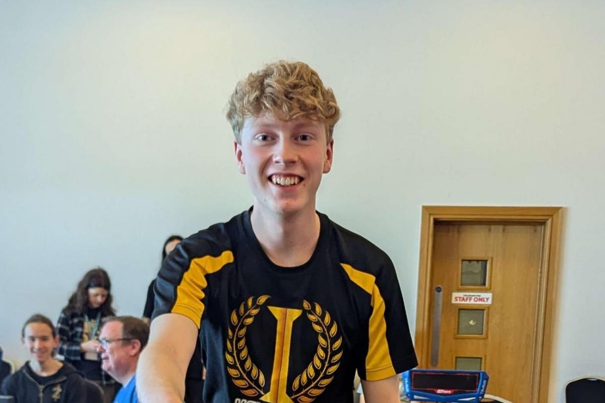 Teen breaks world record for solving 12-sided Rubik's Cube