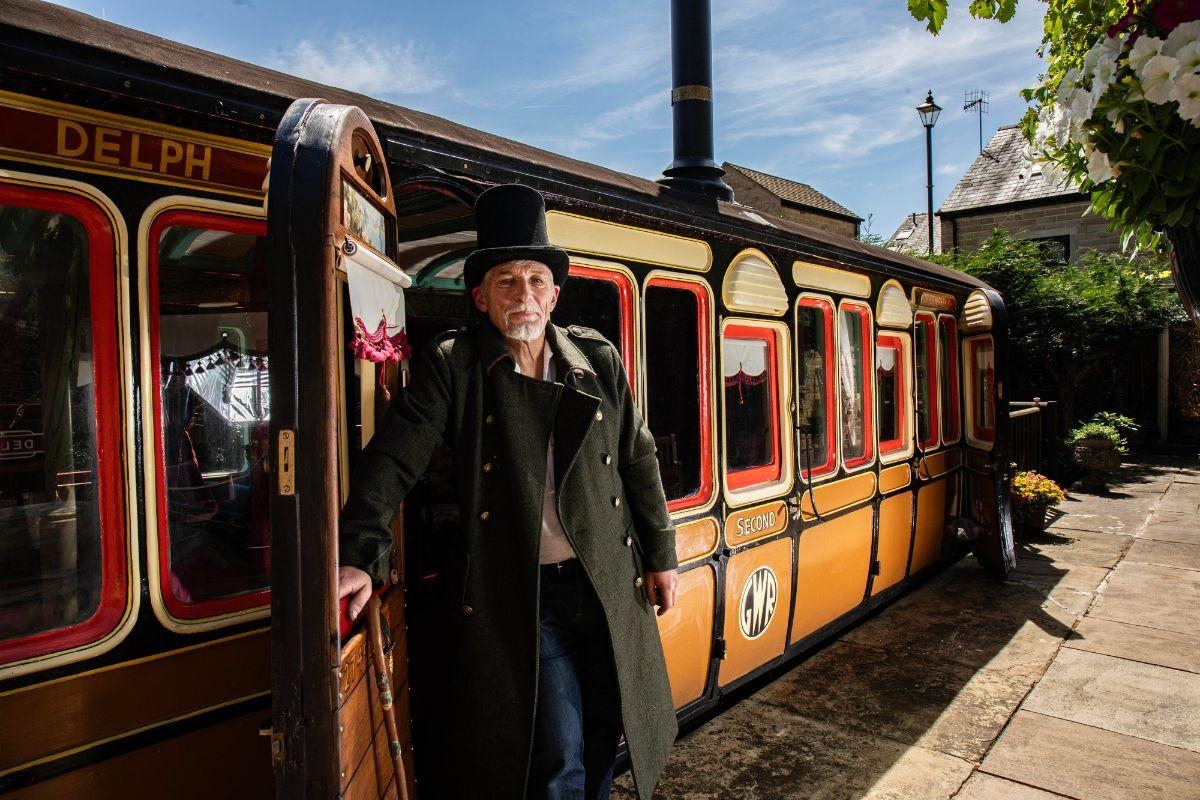 Historic train carriage built here to live on as Airbnb