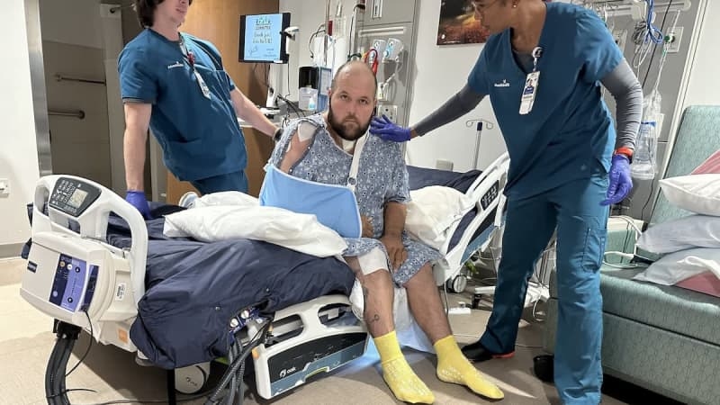 A stroke took a Brooksville man to the edge of death. He was 33.