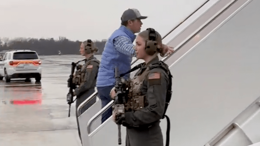 Those ‘Hegseth bodyguards' are actually there for the Air Force's ‘Doomsday' plane