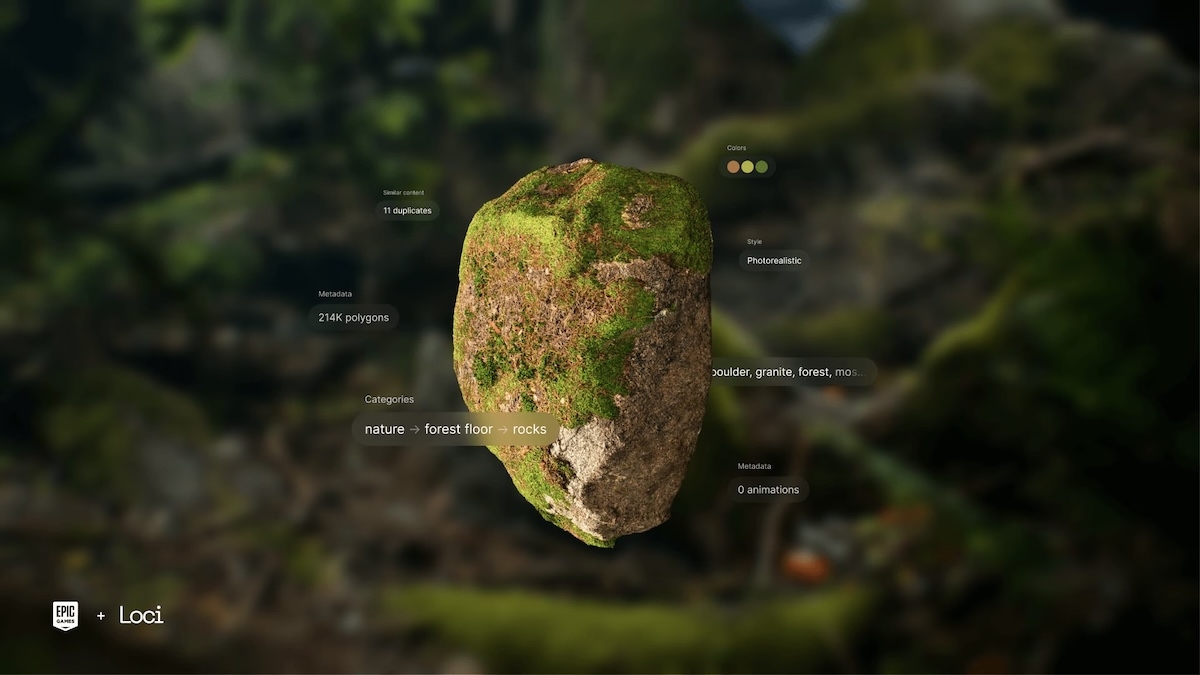 Epic Games acquires Loci to introduce automated 3D tagging