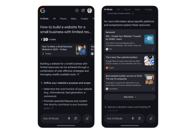 Google is bringing ads to AI Mode
