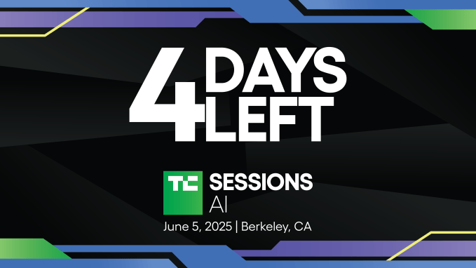 4 days to go: TechCrunch Sessions: AI is almost in session