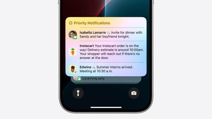 Apple rolls out Priority Notifications as Apple Intelligence expands to EU