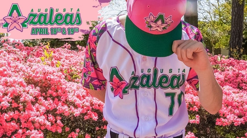 GreenJackets buzz off to become Augusta Azaleas for two April games