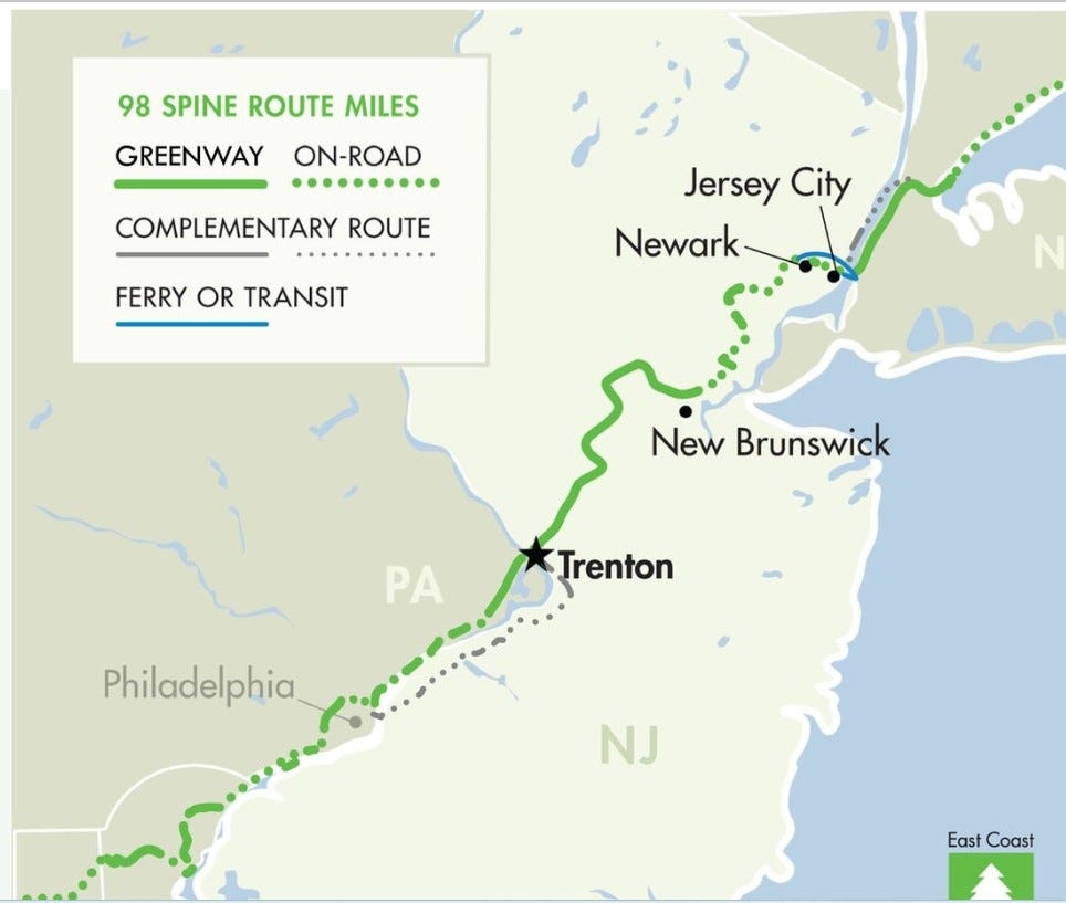 The Greenway: Construction begins on NJ's newest rail-to-trail park