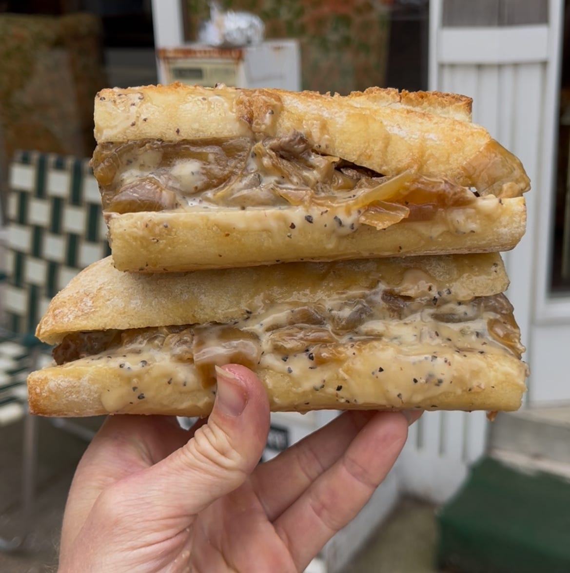 This brand new Bergen cheesesteak was the best thing we ate this week