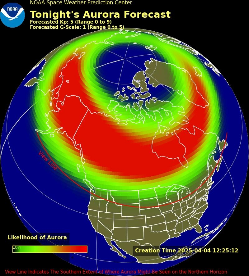 Northern lights may be visible in Vermont tonight. How and when you can catch a glimpse