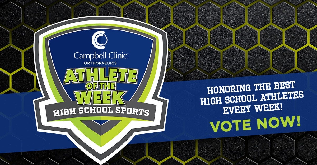 Vote for the Campbell Clinic girls high school athlete of the week, Feb. 16-22