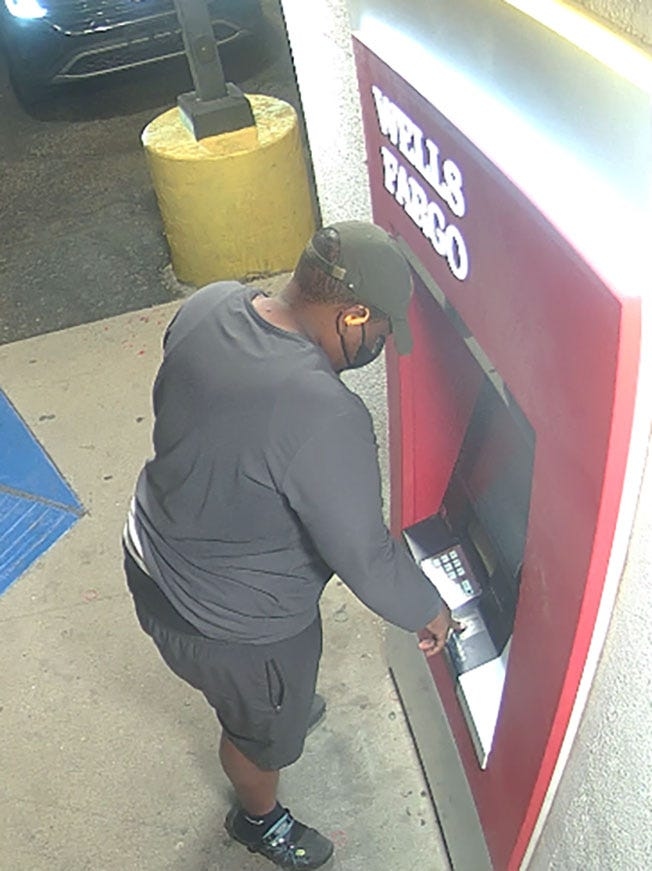 Man sought in Wells Fargo ATM fraud thefts across El Paso