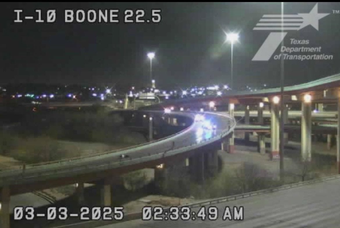 Woman dies, thrown from motorcycle on US 54 near I-10 in Central El Paso crash