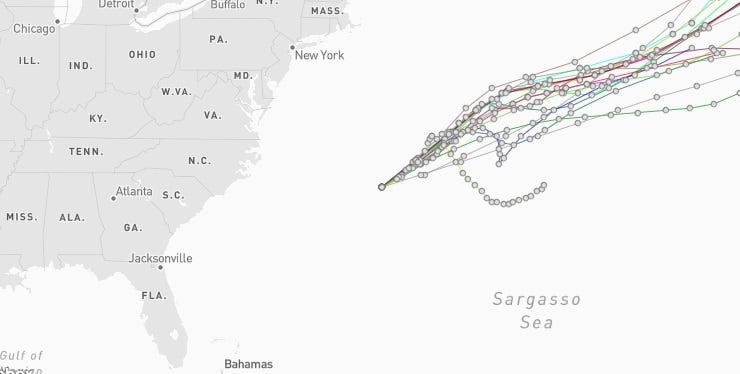 Track Tropical Storm Dexter, see latest spaghetti models on where storm could go