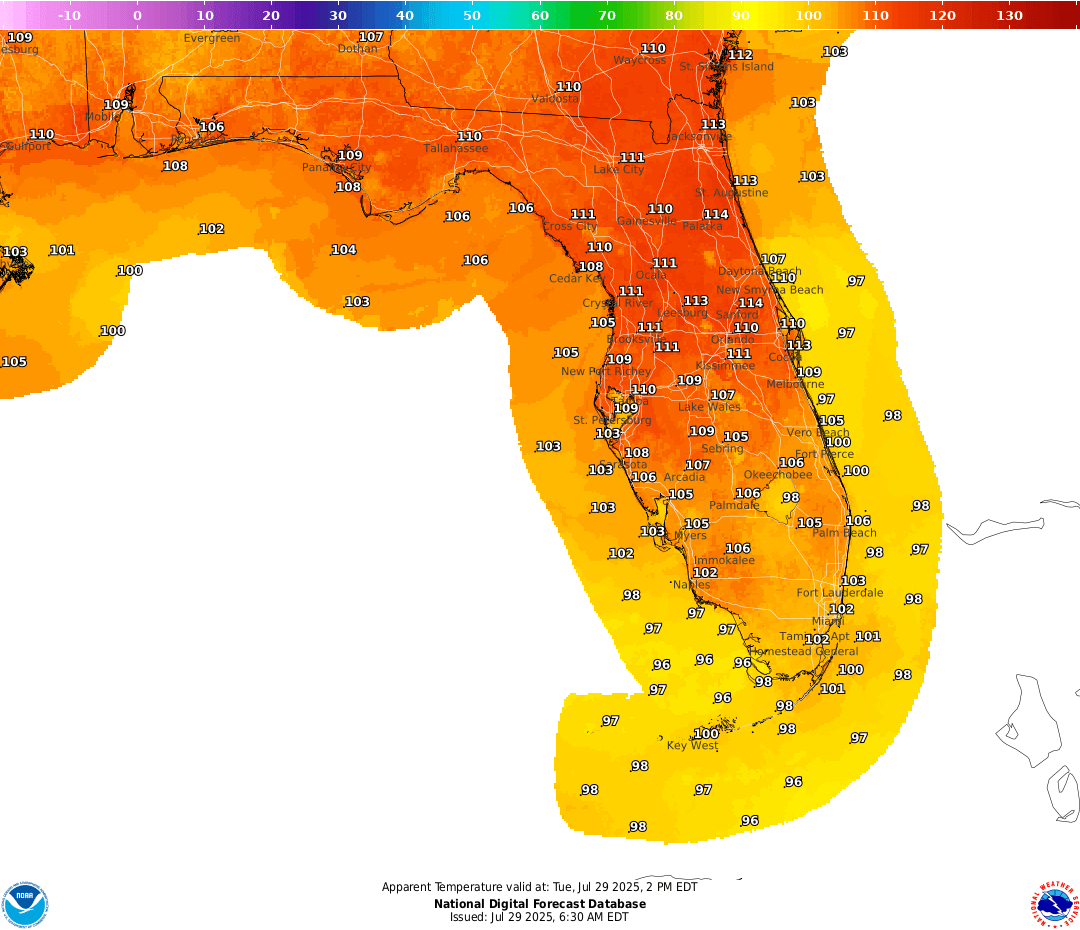 Dangerous heat conditions continue across Florida. When will we see cooler temps?