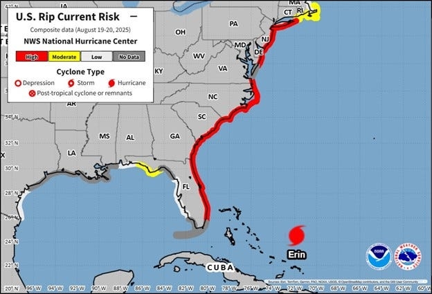 Deadly rip currents from Florida to New York: 'Stay out of the ocean'
