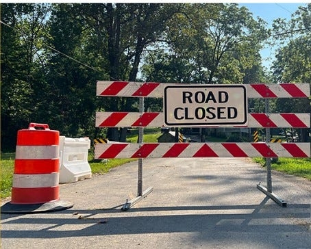 Section of Broadfording Road to close for two weeks, starting April 7