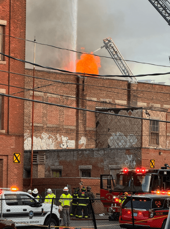 Crews battle fire at former Frank M. Silvia School in Fall River: What we know