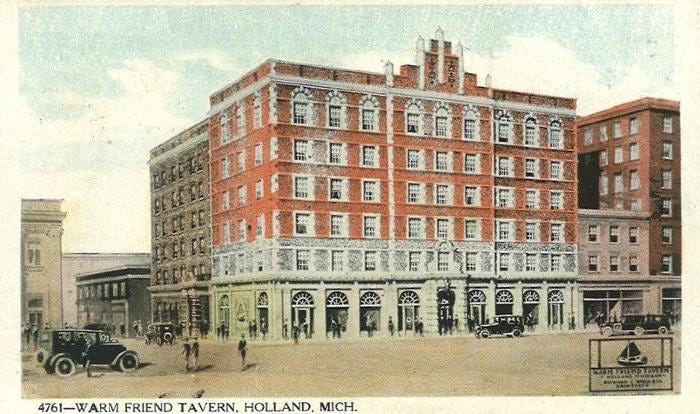 Steve VanderVeen: What became of the Warm Friend Tavern?