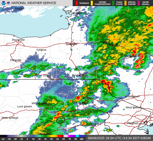 Six New York counties under flood watch for evening of June 6. What you need to know