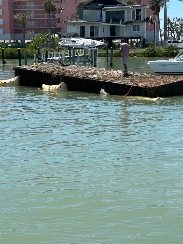 Fort Myers Beach canal cleaning crew recently found 21,000 pounds of mud in this item