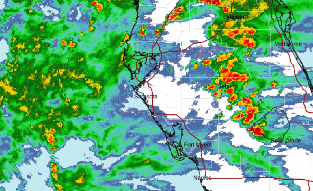 Rain showers are coming to Fort Myers, but not nearly enough to impact severe drought