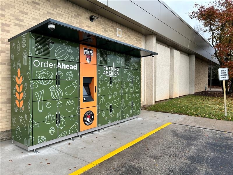 Feeding America brings 24/7 food lockers to Fox Valley Tech. Here's what to know.