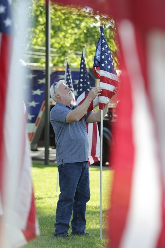 More than 300 U.S. flags to be posted for Memorial Day weekend at Perry High School